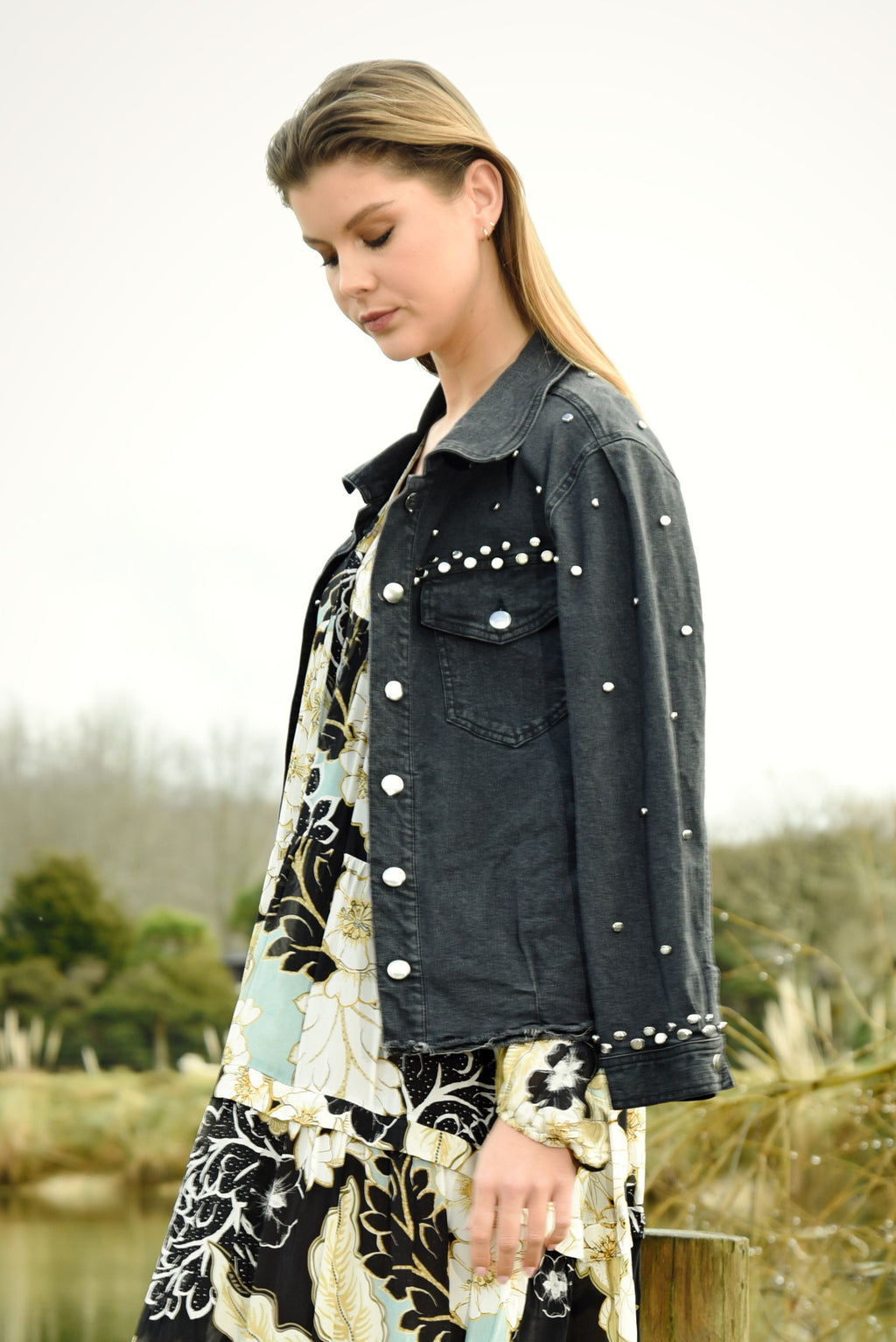CURATE DAKOTA DAYS JACKET-BLACK