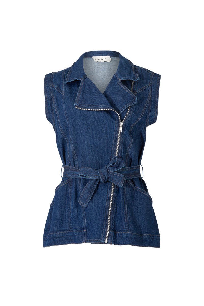 CURATE YOU'RE MY VEST FRIEND JACKET-DENIM
