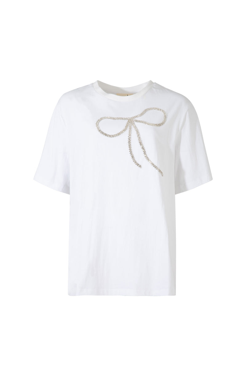 CURATE BOW'TIFUL DAY TOP-WHITE