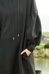 CURATE CHILL AT EASE DRESS-BLACK