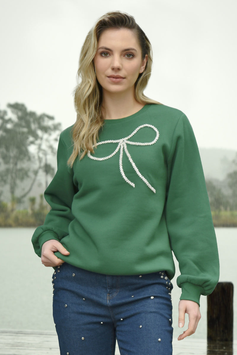 CURATE ISN'T SHE ICONIC TOP-GREEN