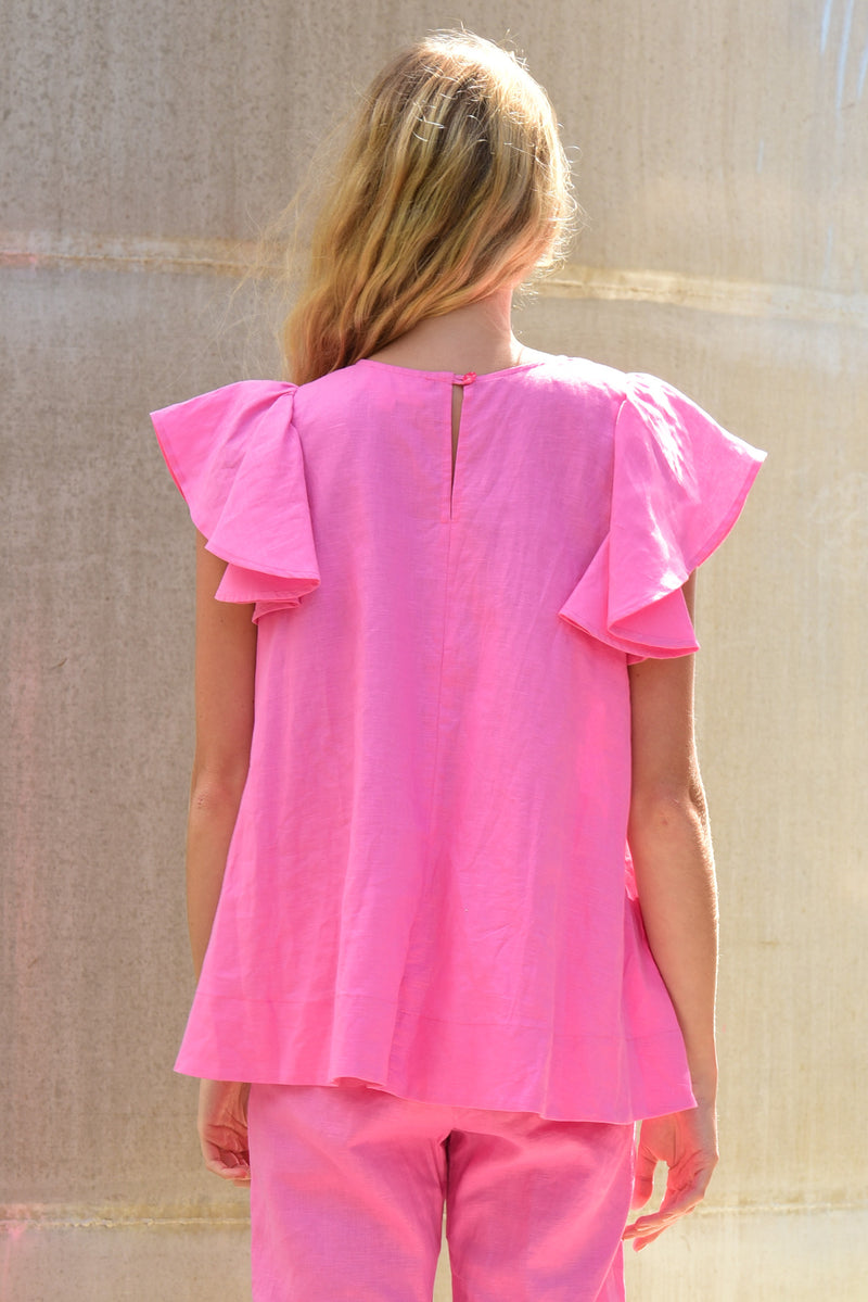 CURATE CALL TO ARMS TOP-PINK