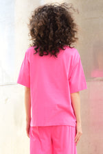 CURATE GIRL WITH A PEARL TOP-PINK