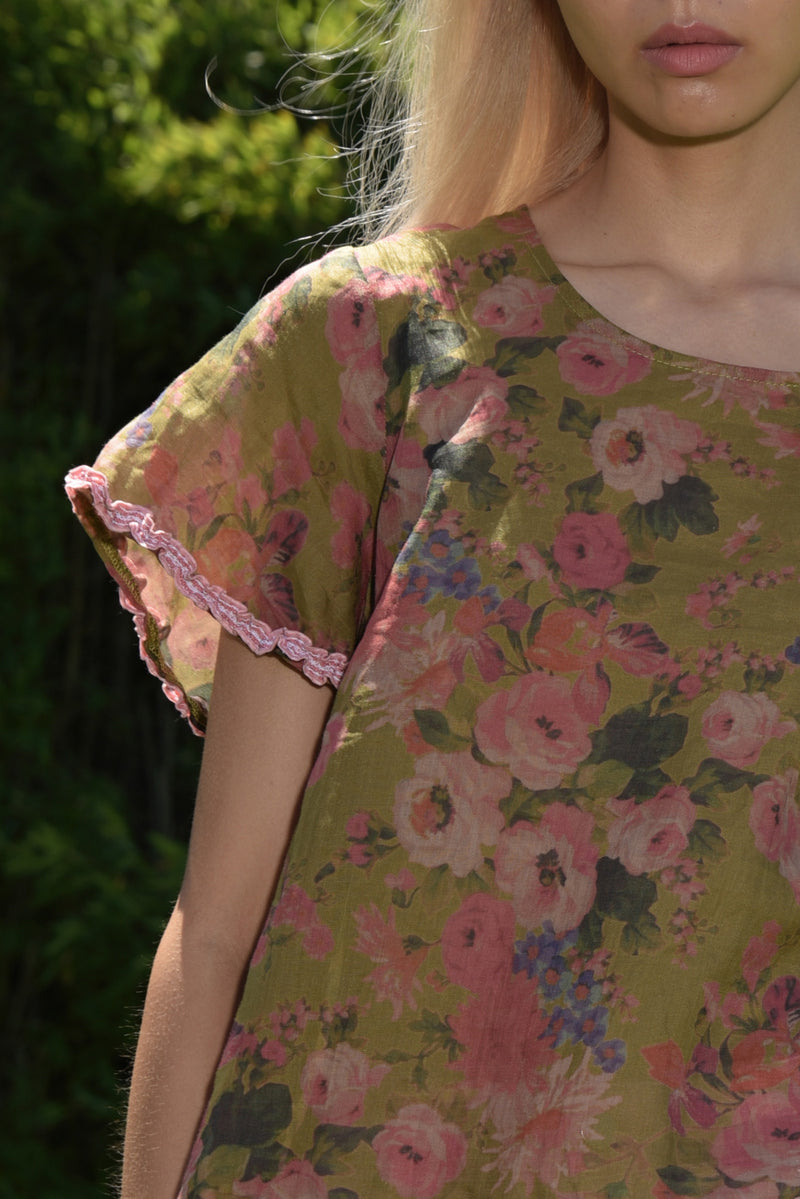 CURATE RUFFLE OF LOVE TOP-VINTAGE