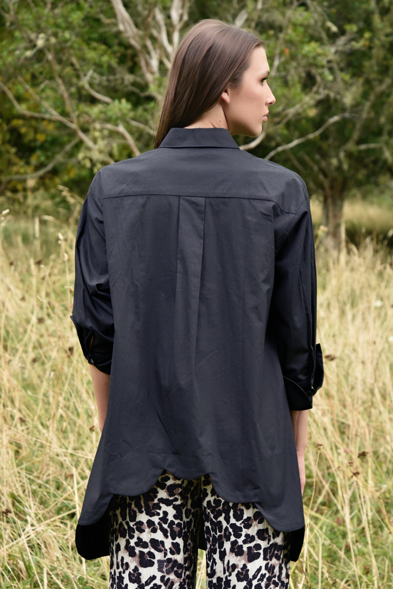 CURATE SHIRT WARRANT SHIRT-BLACK