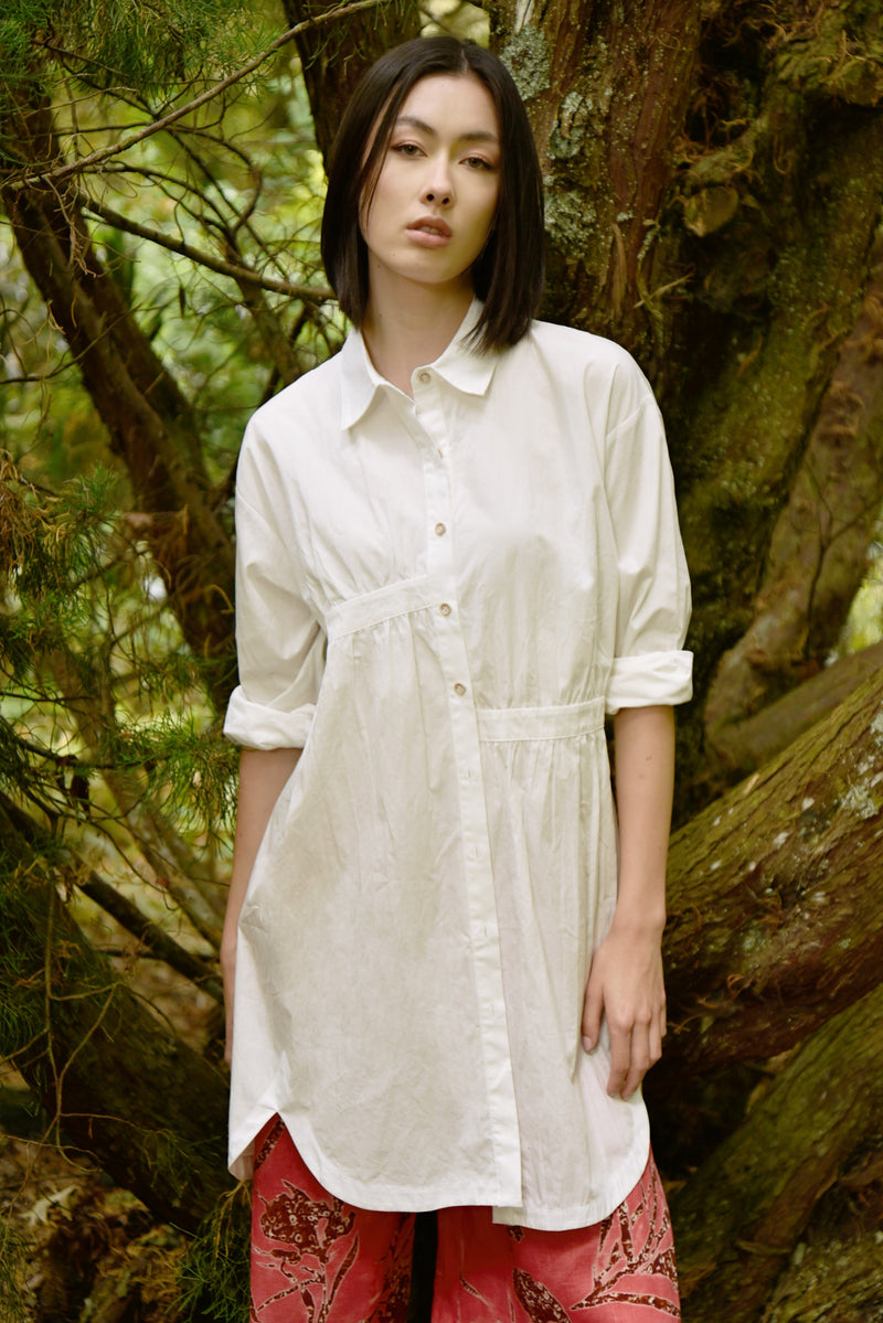 CURATE SHIRT WARRANT SHIRT-WHITE