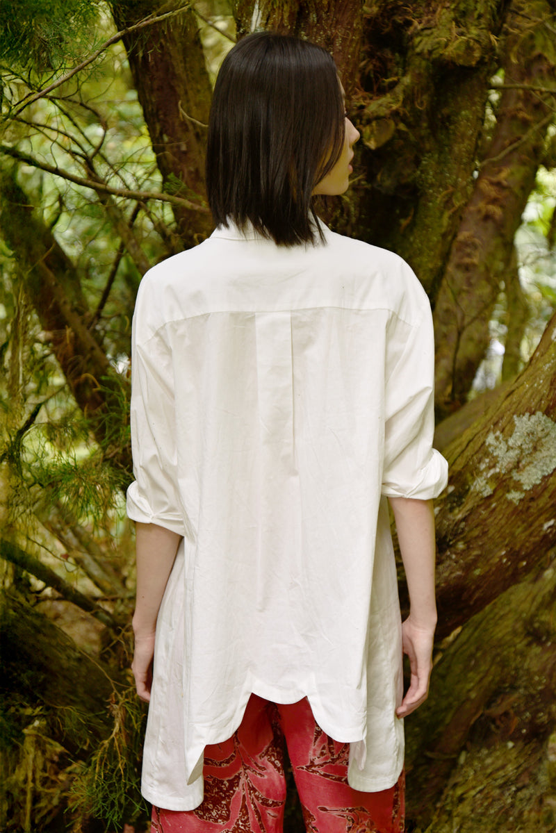 CURATE SHIRT WARRANT SHIRT-WHITE