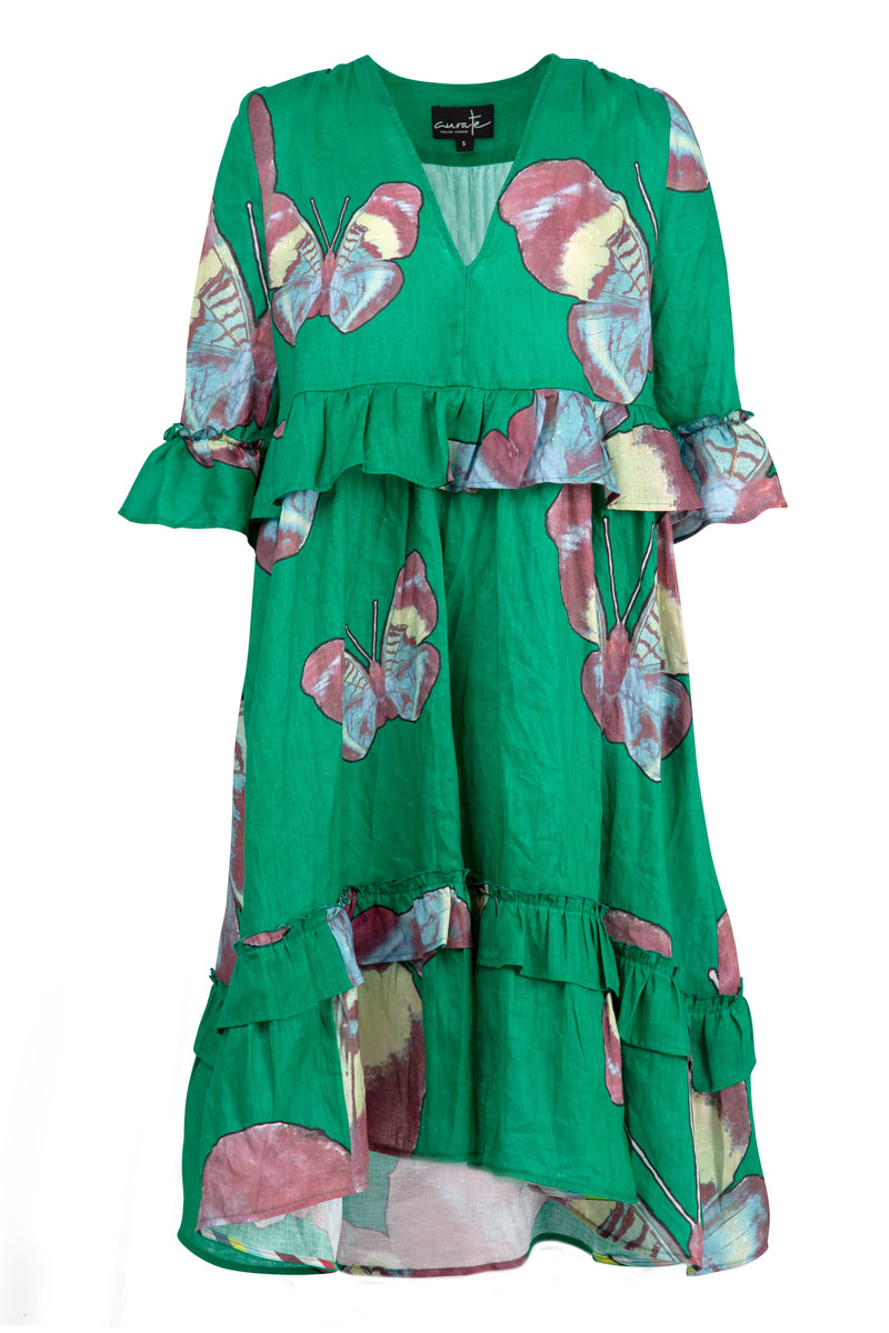 CURATE HEAD TO TOE DRESS-GREEN