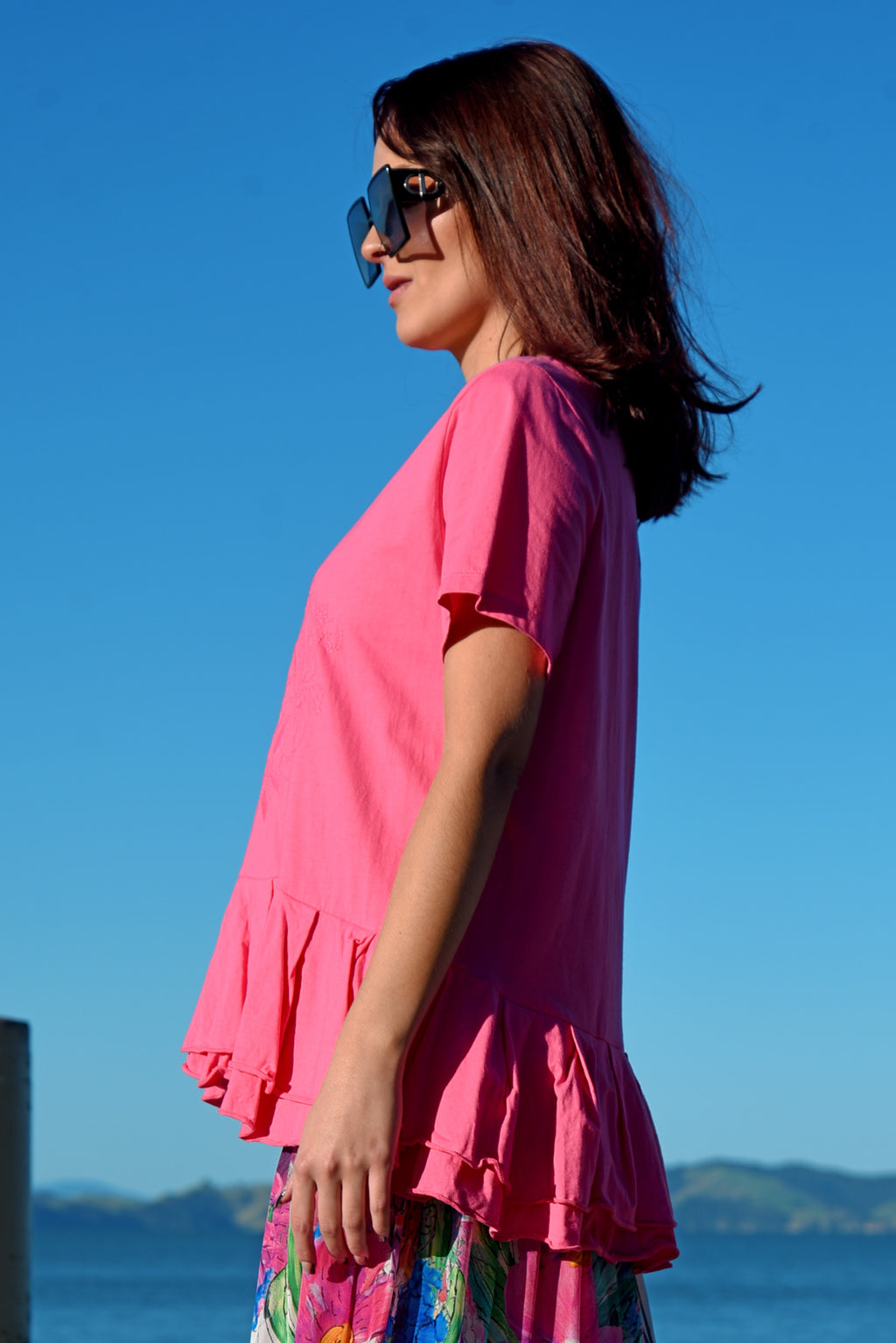CURATE BRIGHT SPARKS TEE-PINK