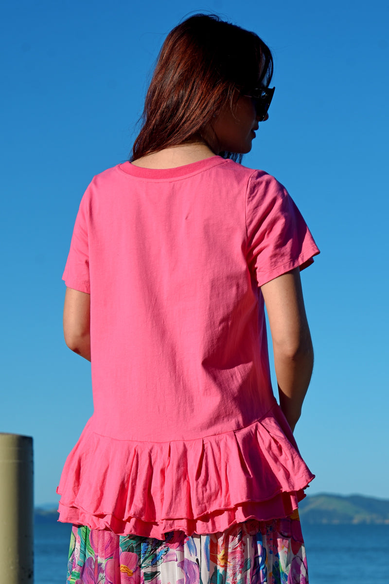 CURATE BRIGHT SPARKS TEE-PINK