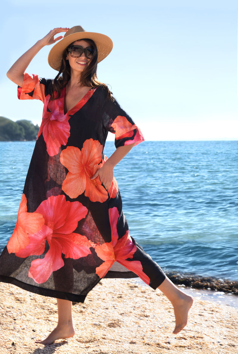 CURATE A FINE DROP DRESS-BLACK