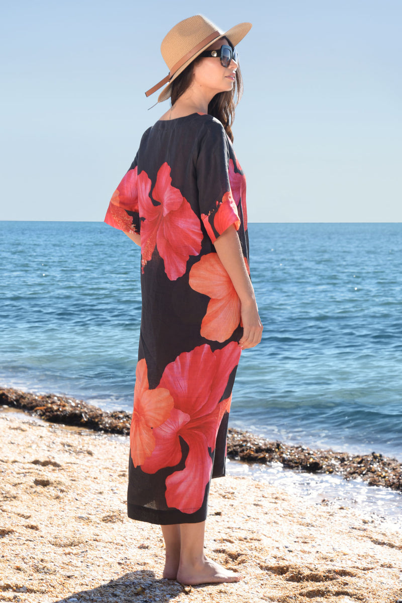 CURATE A FINE DROP DRESS-BLACK