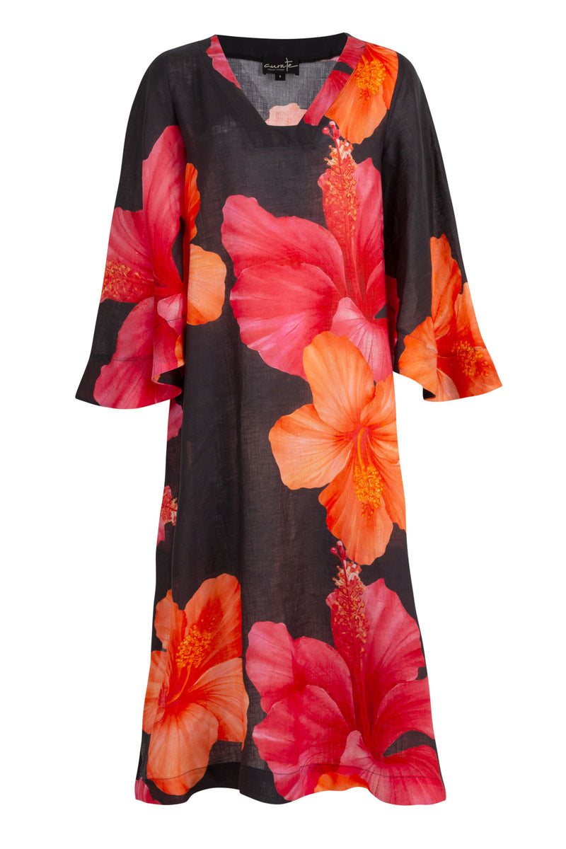 CURATE A FINE DROP DRESS-BLACK