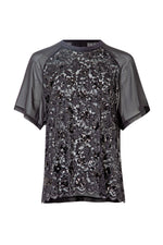 CURATE PICTURE PERFECT TOP-BLACK SPARKLE