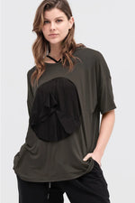 TAYLOR CIRC MODULE TEE-TARMAC/BLACK