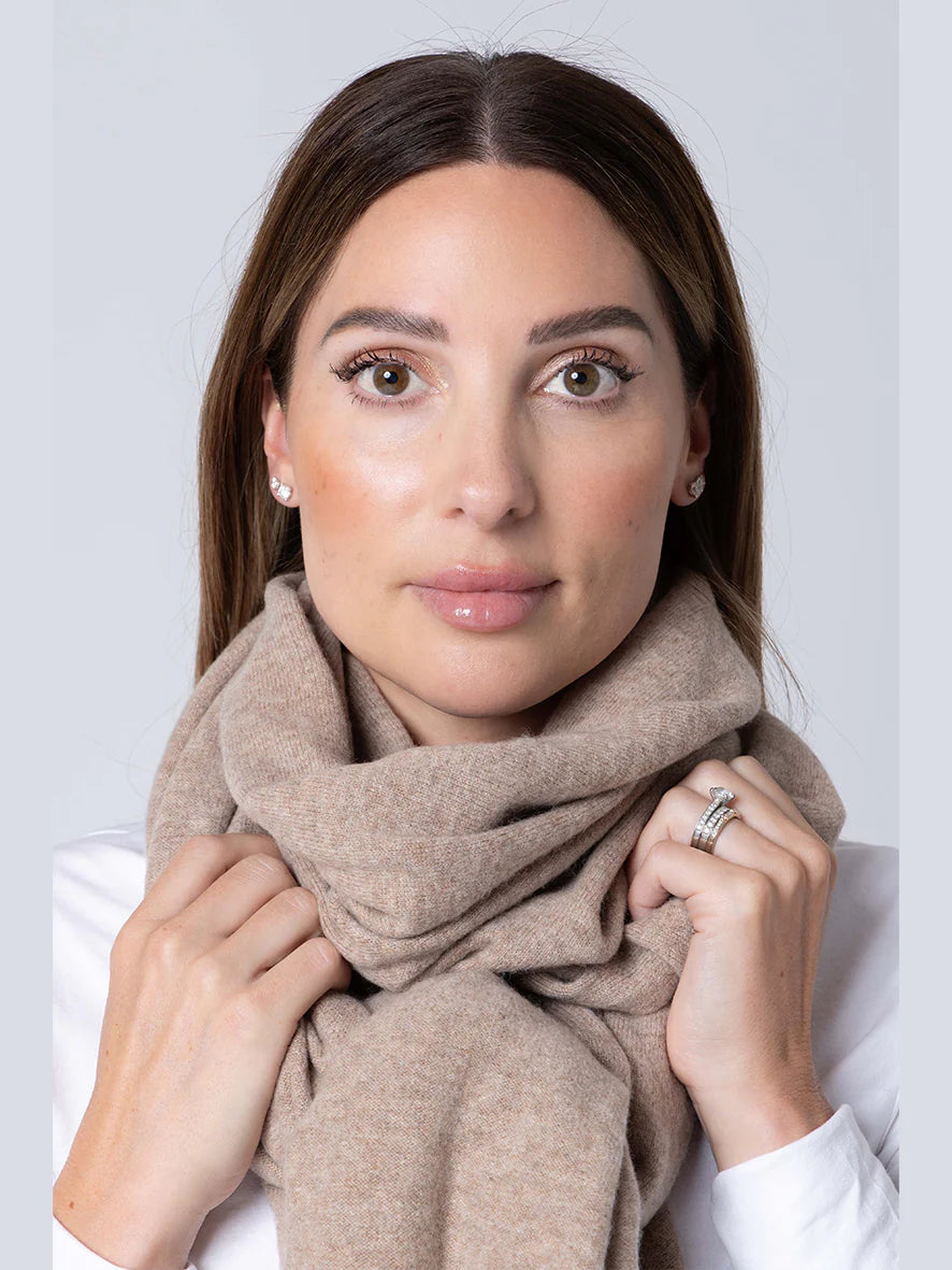 DARK HAMPTON THE CLEMENTS WOOL SCARF