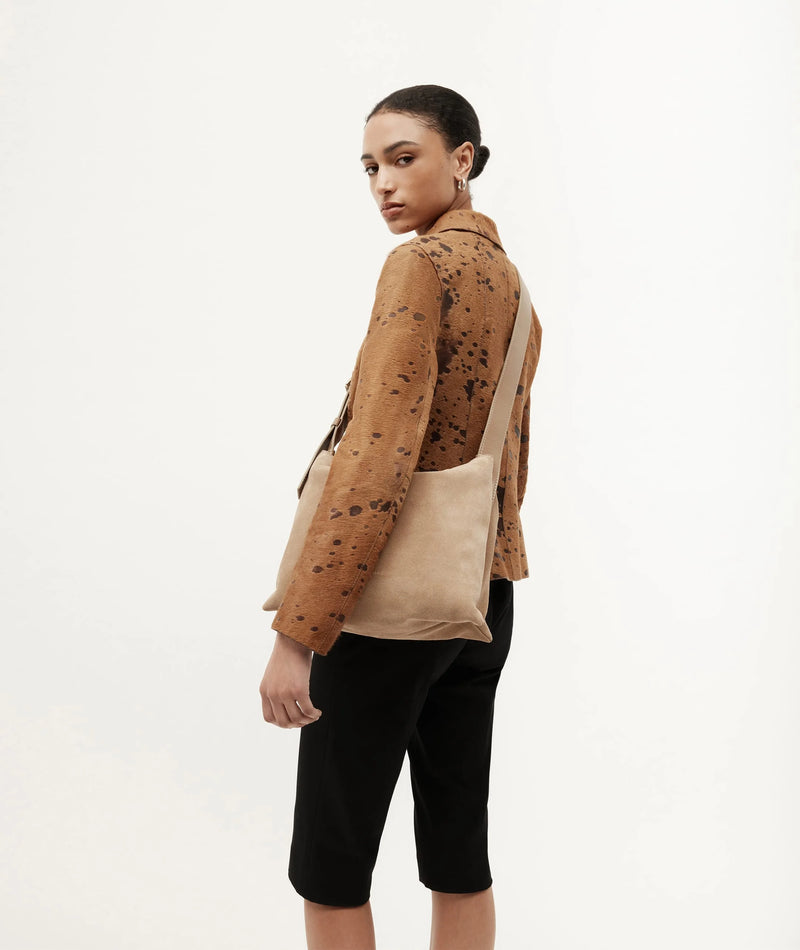 DEADLY PONIES MR MIDIMESE-OAT SUEDE