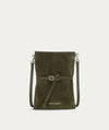 DEADLY PONIES MR PENNY POUCHETTE-KALE SUEDE