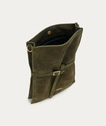 DEADLY PONIES MR PENNY POUCHETTE-KALE SUEDE