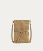 DEADLY PONIES MR PENNY POUCHETTE-OAT SUEDE