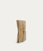 DEADLY PONIES MR PENNY POUCHETTE-OAT SUEDE