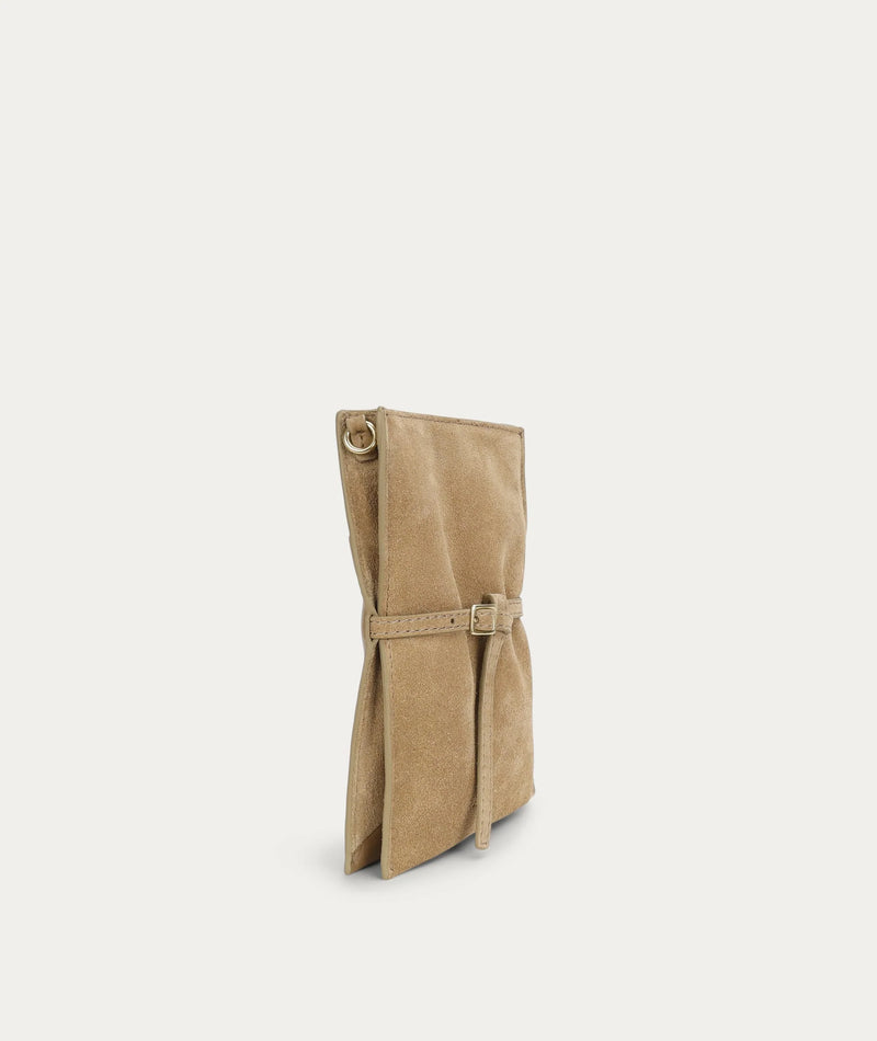 DEADLY PONIES MR PENNY POUCHETTE-OAT SUEDE