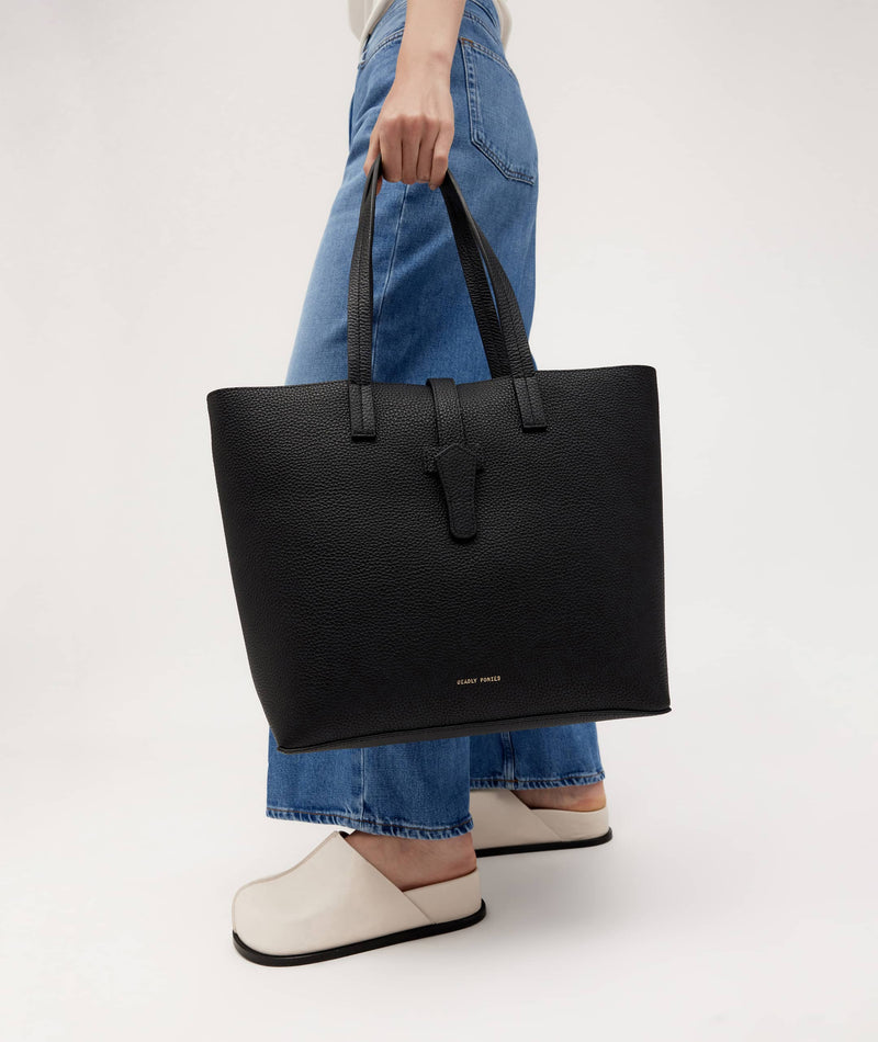 DEADLY PONIES MR PORTER TOTE-BLACK