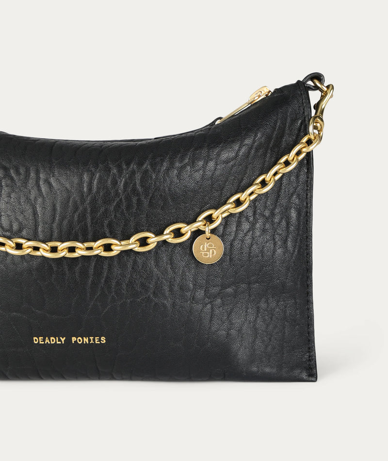 DEADLY PONIES MR SIAMESE-BLACK BULLE/BRASS