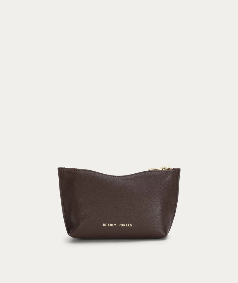 DEADLY PONIES POUCHER BAG-MUD