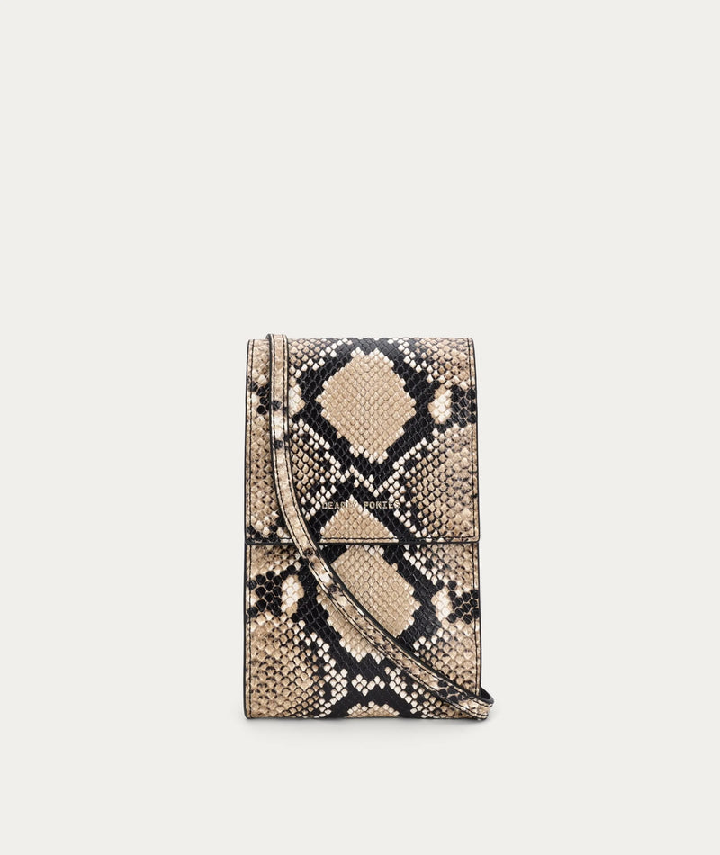 DEADLY PONIES POUCHEROO-LEATHER STRAP