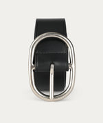 DEADLY PONIES WIDE BELT-BLACK/BRASS