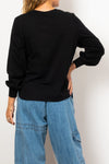 MAUD DAINTY BAXTER TOP-BLACK