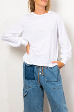 MAUD DAINTY BAXTER TOP-WHITE