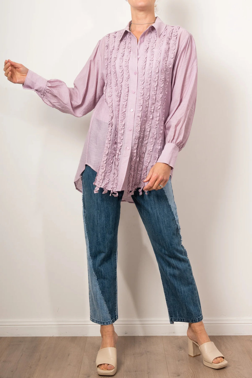 MAUD DAINTY HILLZ SHIRT-MUSK