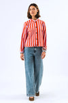 LOLLYS LAUNDRY EMILIA JACKET-STRIPE