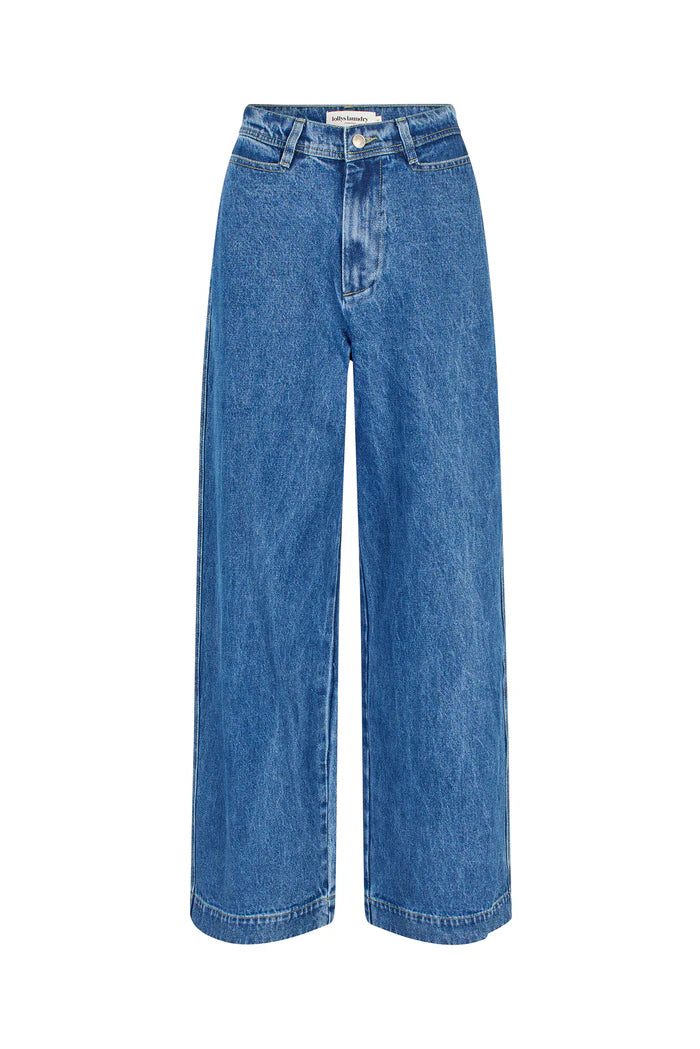 LOLLYS LAUNDRY FLORIDA PANTS-BLUE