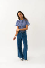 LOLLYS LAUNDRY FLORIDA PANTS-BLUE