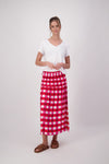 BRIARWOOD JEMMA SKIRT-PINK GINGHAM