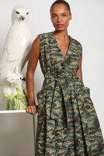 MAUD DAINTY GINA DRESS-CAMO