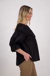 BRIARWOOD HAINES TOP-BLACK