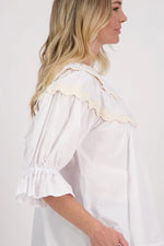 BRIARWOOD HAINES TOP-WHITE