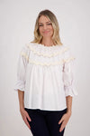 BRIARWOOD HAINES TOP-WHITE