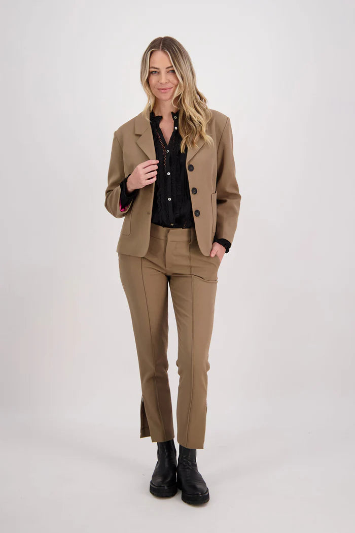 BRIARWOOD HARRIS BLAZER-CAMEL