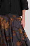 BRIARWOOD HAZELLE SKIRT-PETROL FLORAL