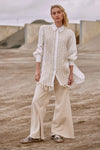 MAUD DAINTY HILLZ SHIRT-SAND