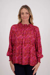 BRIARWOOD HOLLIS TOP-RED