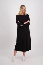 BRIARWOOD HUDSON DRESS-BLACK/IVORY