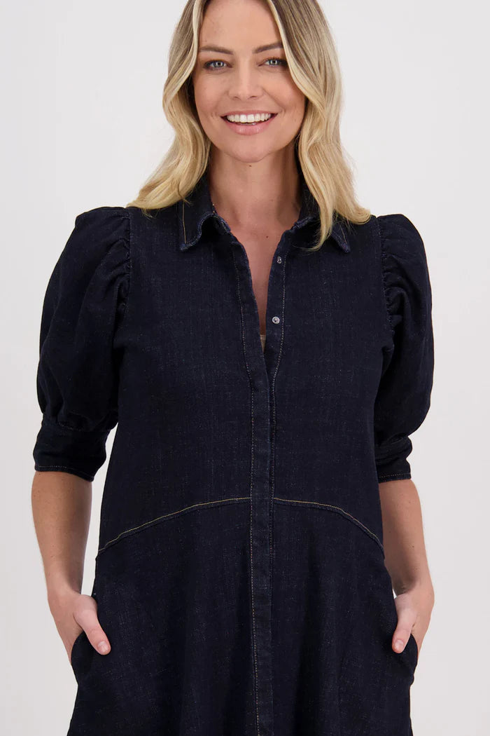 BRIARWOOD HUXLEY DRESS-DENIM