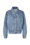 LOLLYS LAUNDRY IRISH JACKET LS-BLUE