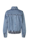 LOLLYS LAUNDRY IRISH JACKET LS-BLUE